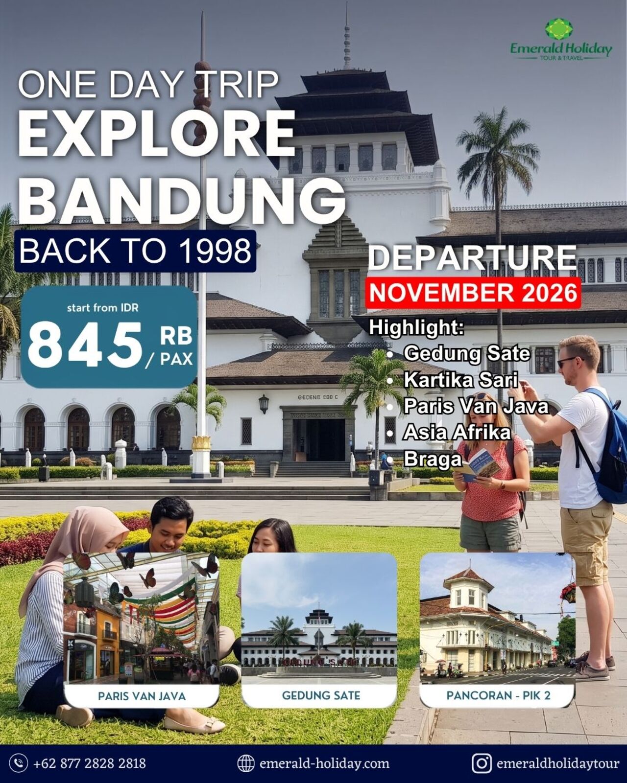 ONE DAY TRIP EXPLORE BANDUNG BACK TO 1998 NOV 26